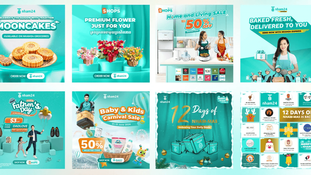 Comprehensive Graphic Design Support for Nham24